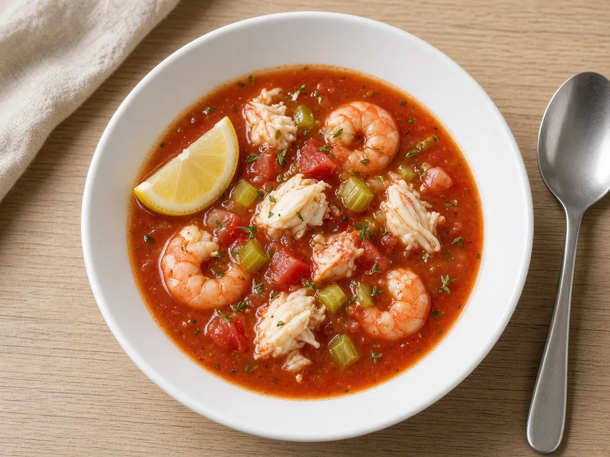 Crab and Shrimp Soup