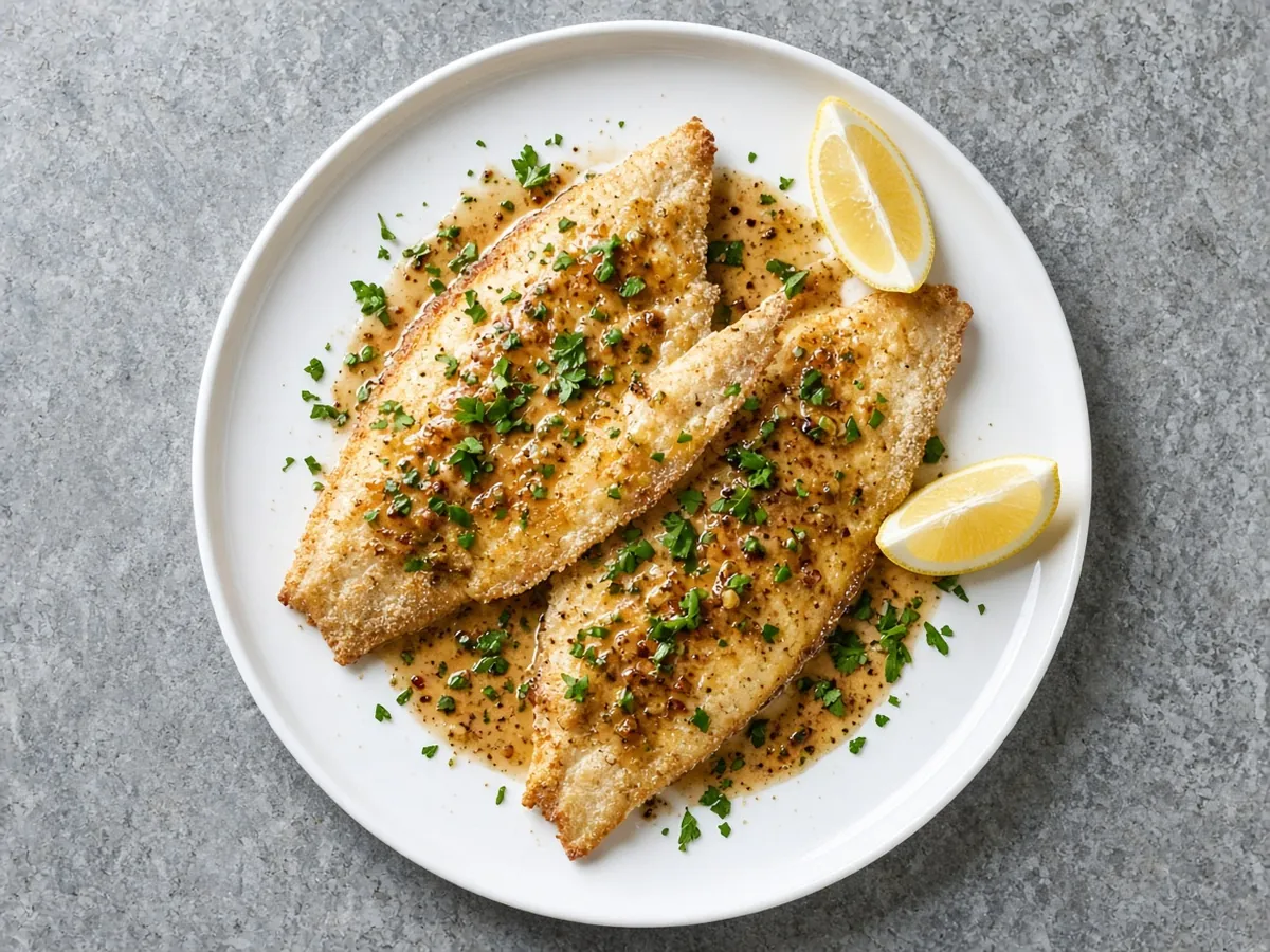 Pan-Fried Flounder