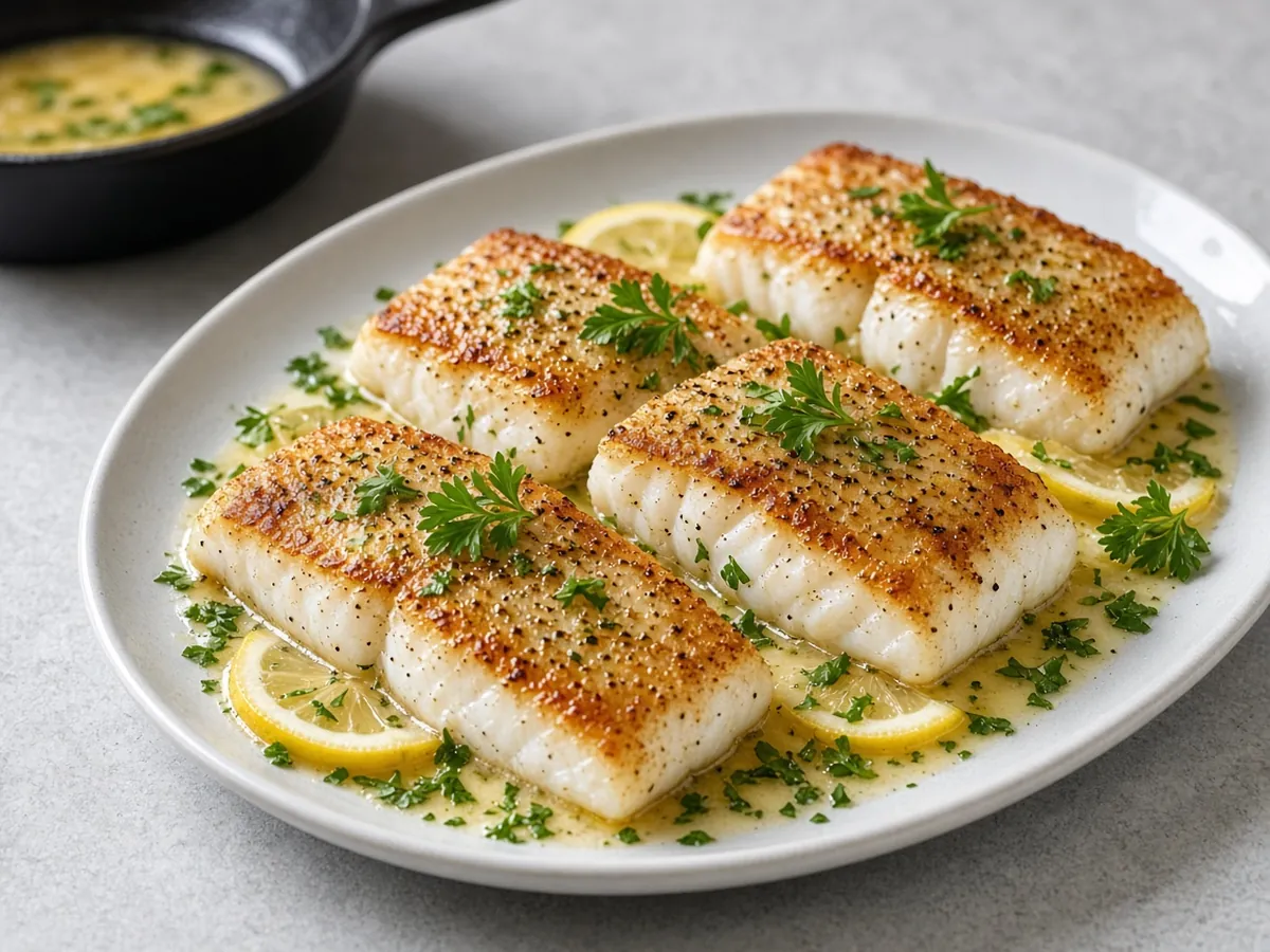 Pan-Roasted Halibut