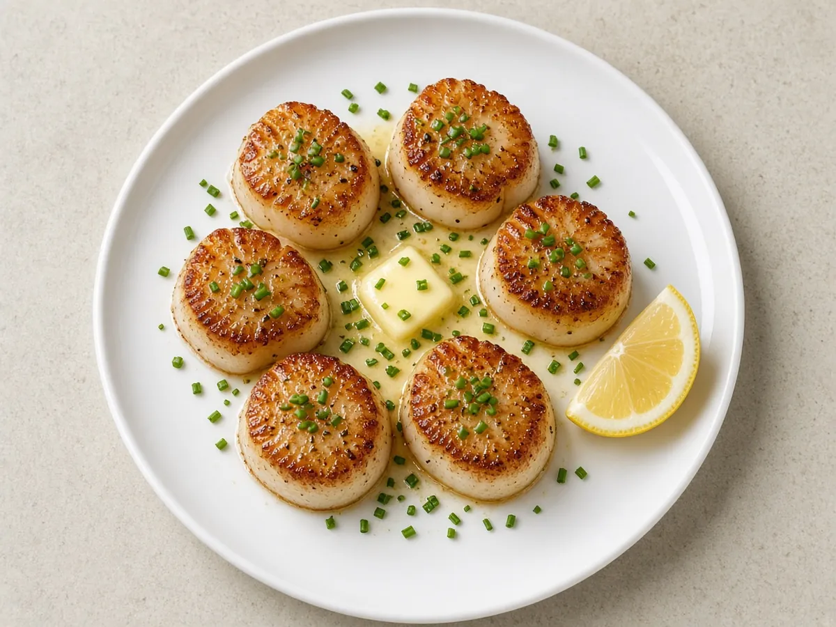 Pan-Seared Scallops