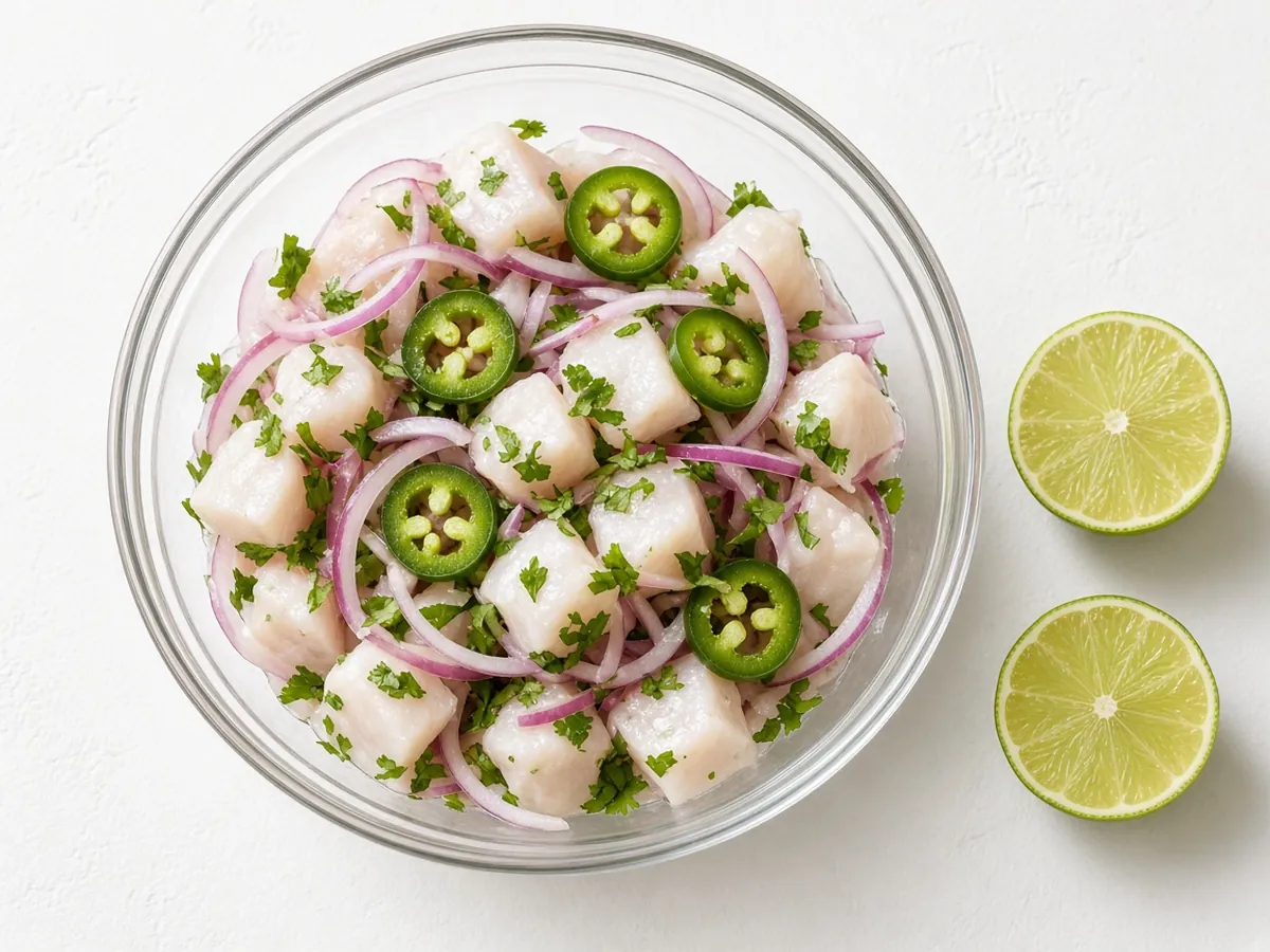 Red Snapper Ceviche
